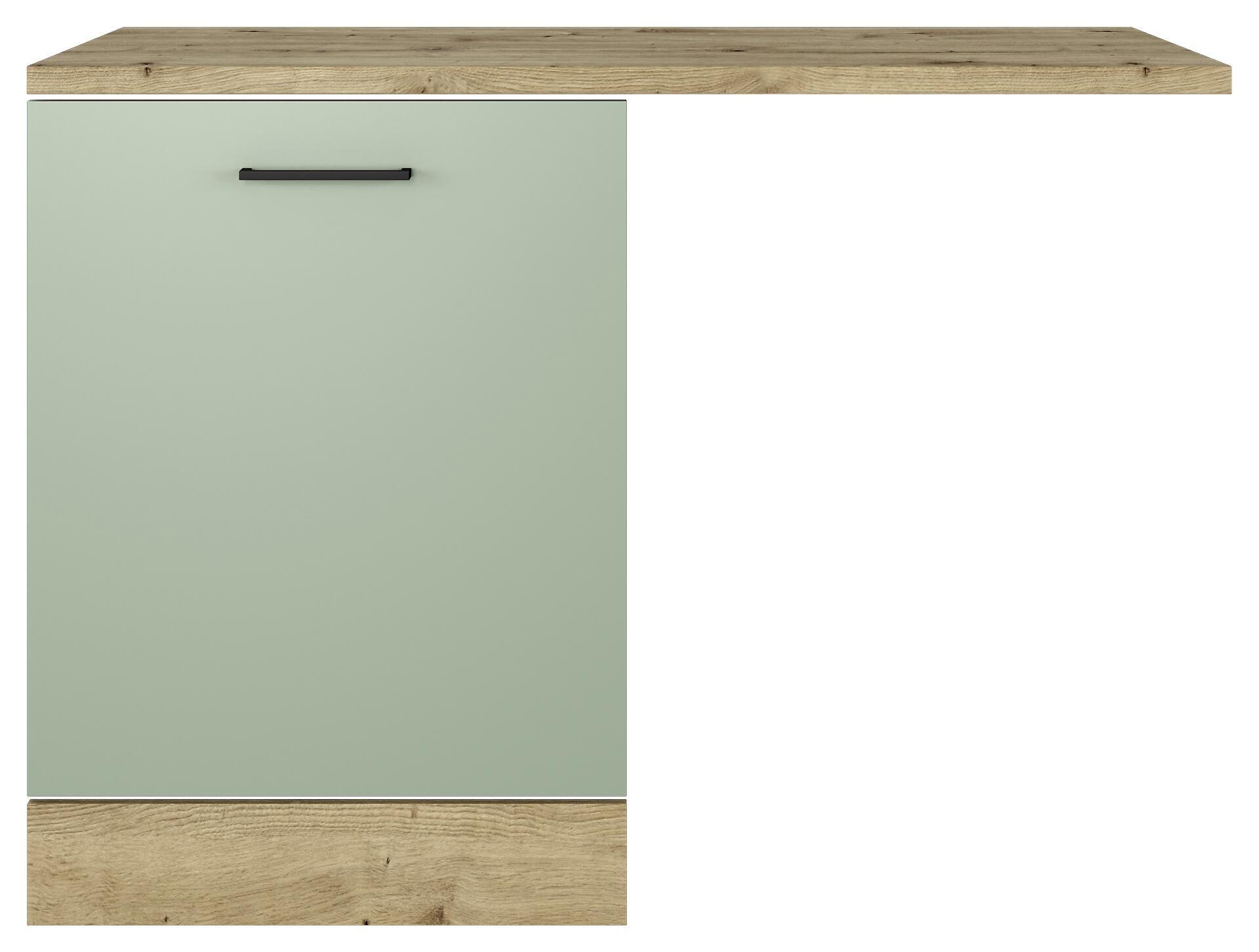 Flex-Well Geschirrspüler- Frontset Cara grün B/H/T: ca. 110x85x60 cm