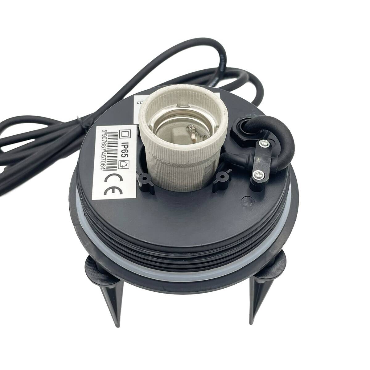 Außenleuchte stein B/H/L: ca. 24x39,5x24 cm