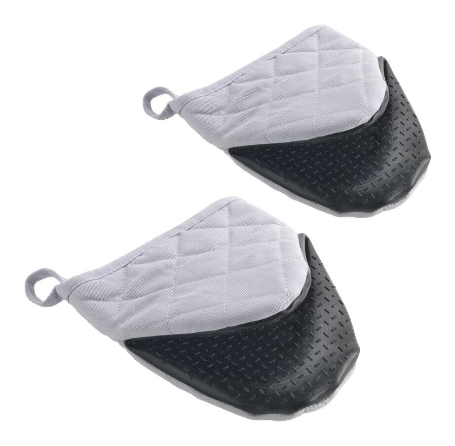 Metaltex Ofenhandschuhe schwarz Baumwolle