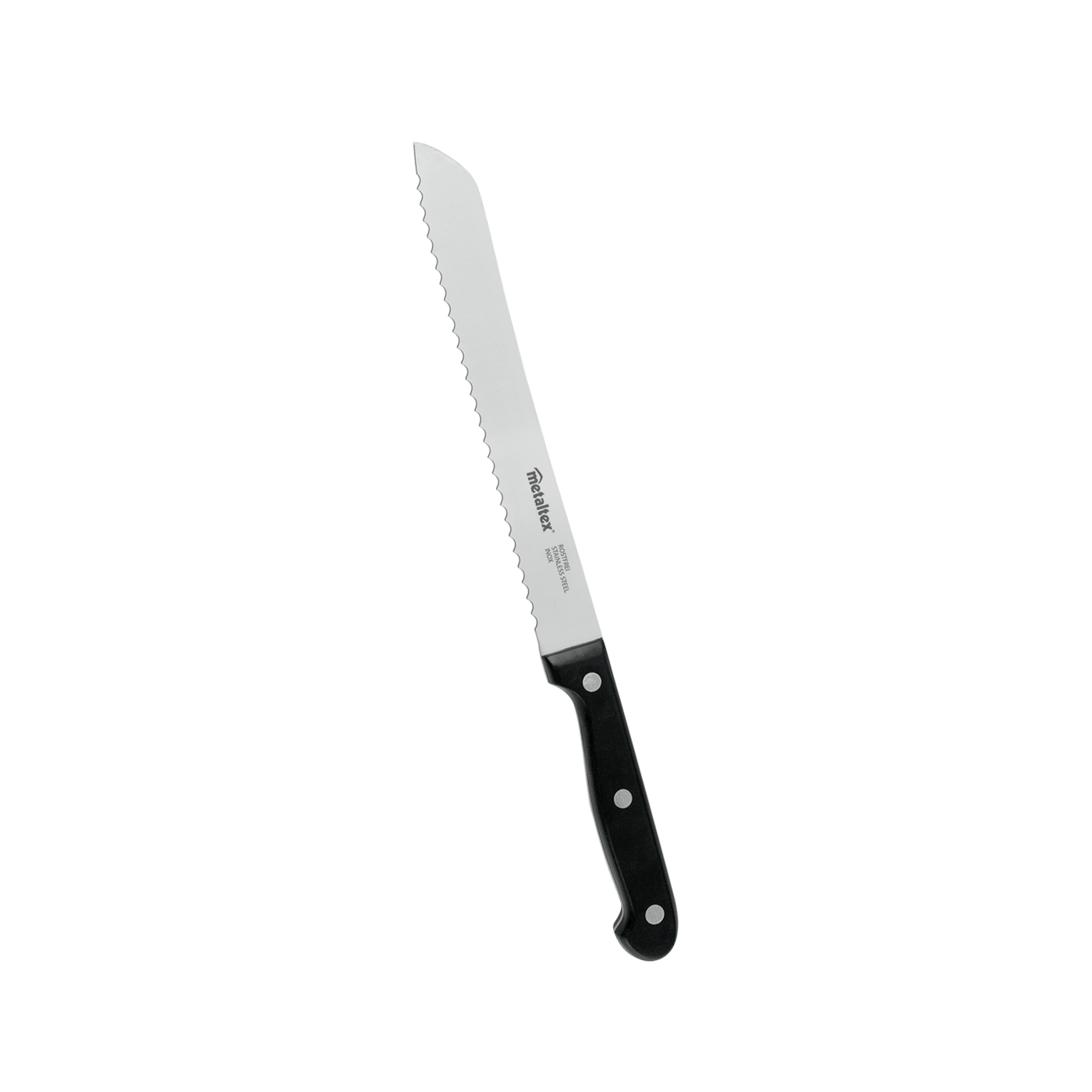 Metaltex Brotmesser silber Edelstahl B/H/L: ca. 1,8x34,4x6,7 cm