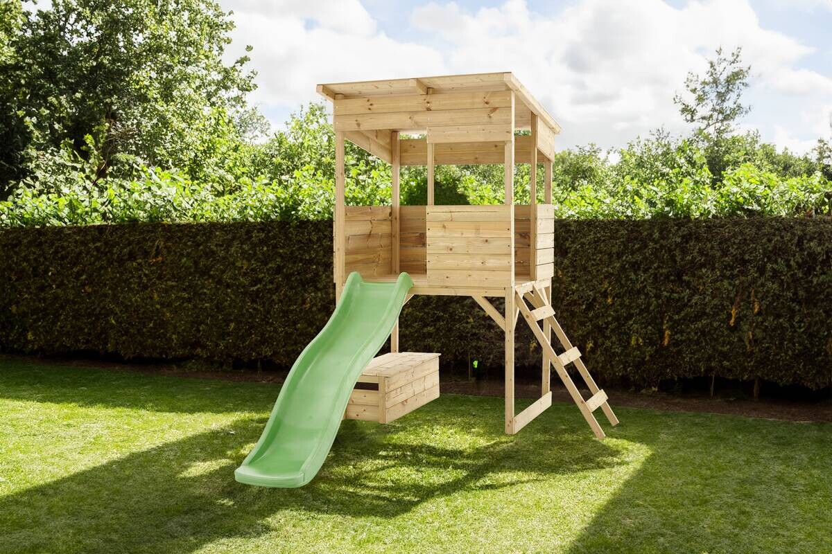 Westmann Spielhaus Wildnis natur B/H/L: ca. 126x205x114 cm