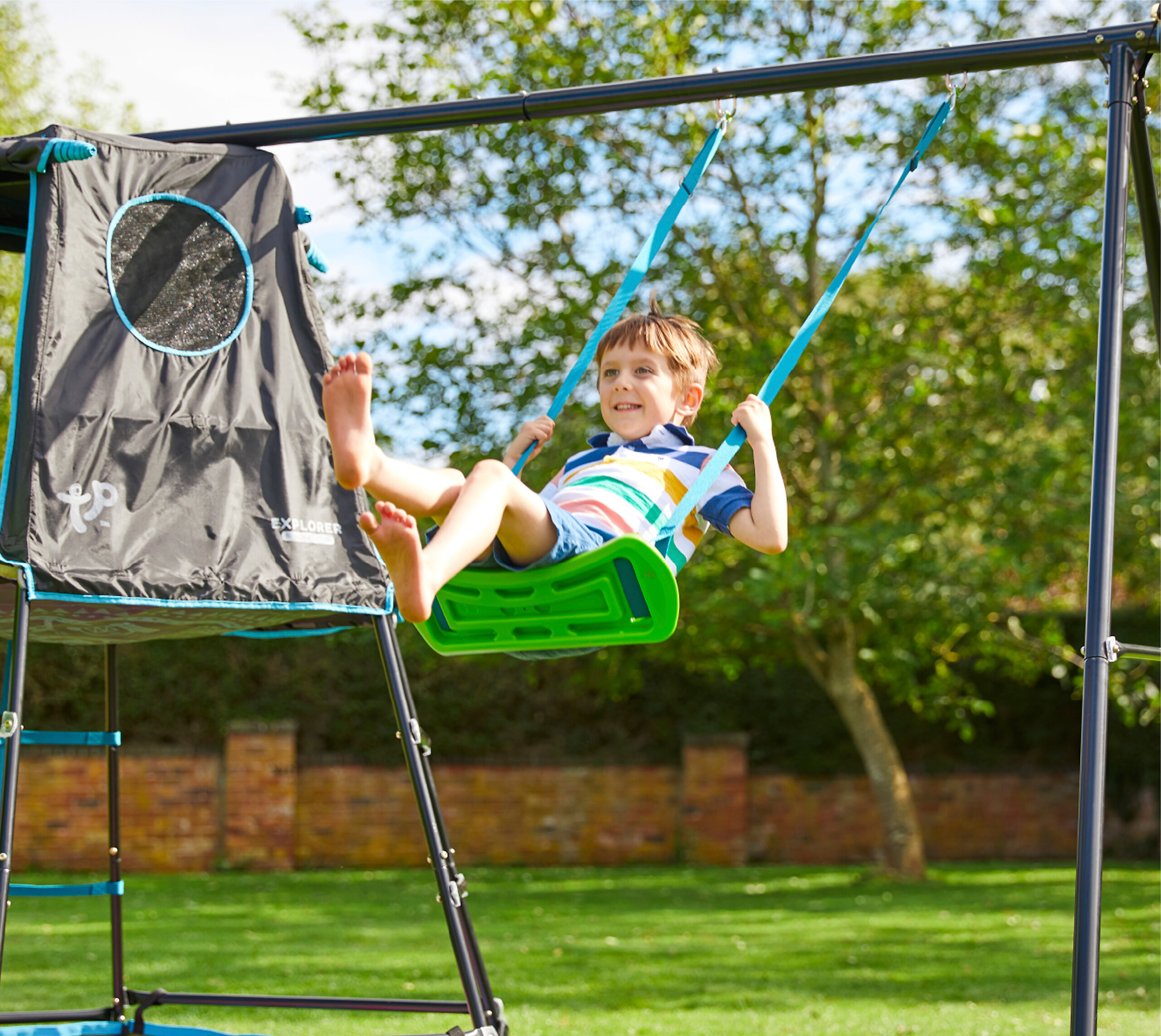 TP Toys Klettergerüst Move schwarz B/H/L: ca. 350x203x119 cm