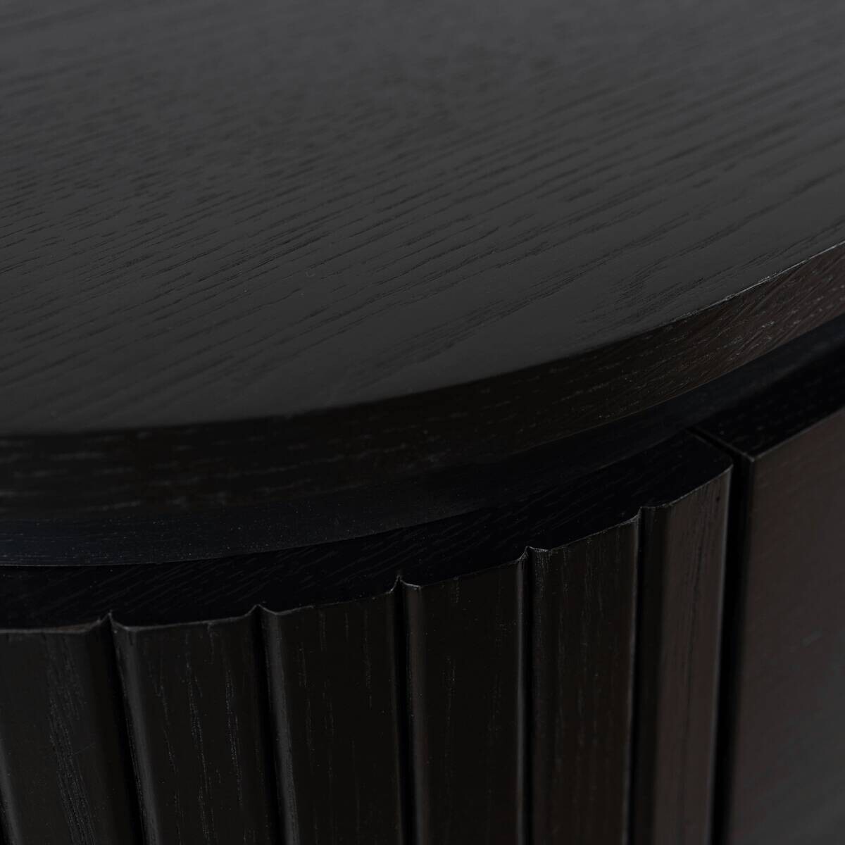 Kommode ALBERI schwarz B/H/T: ca. 160x76x40 cm