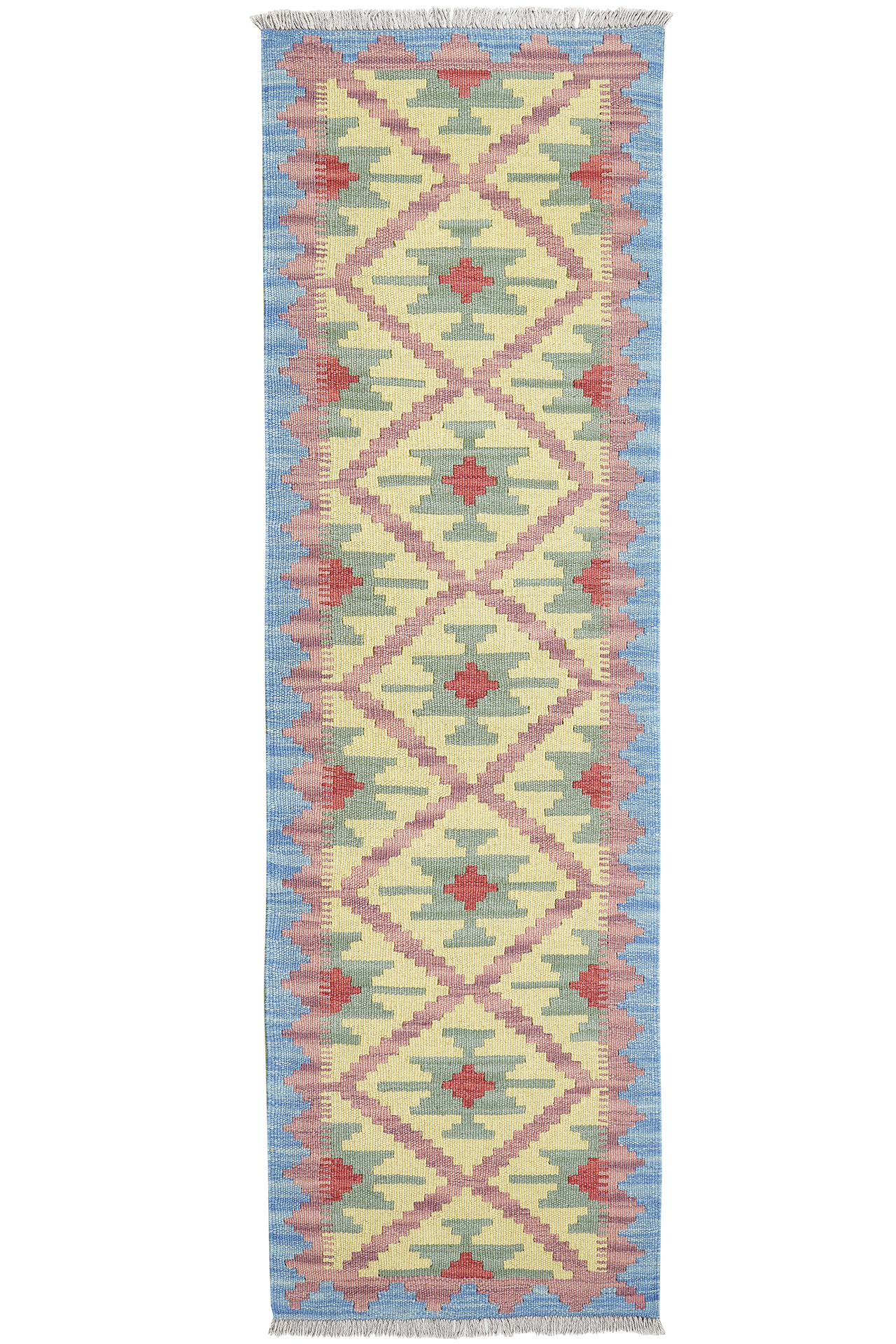 PersaTepp Teppich Kelim Gashgai blau B/H/L: ca. 60x1x198 cm