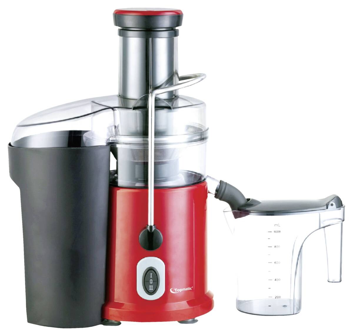 Topmatic Entsafter PJ-900.1 rot Kunststoff