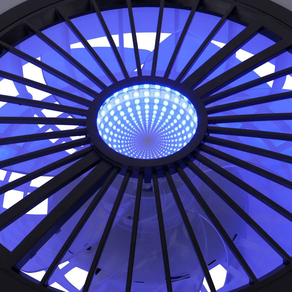 Näve Leuchten Deckenleuchte 1408622 schwarz Metall Kunststoff B/H/T: ca. 54x16x54 cm null 3 Brennstellen