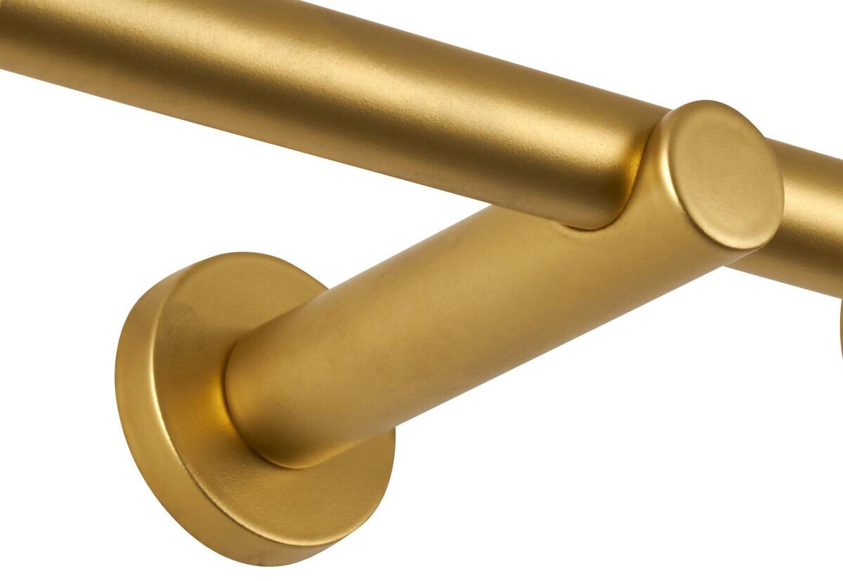 ondeco Stilgarnituren rillcube gold Metall ausziehbar von ca. 160 bis 280 cm 1.0 Läufe