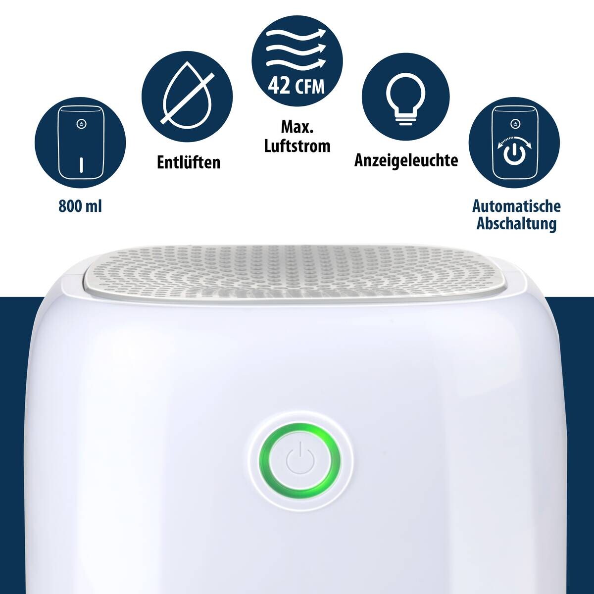 alpina Luftentfeuchter weiß Kunststoff