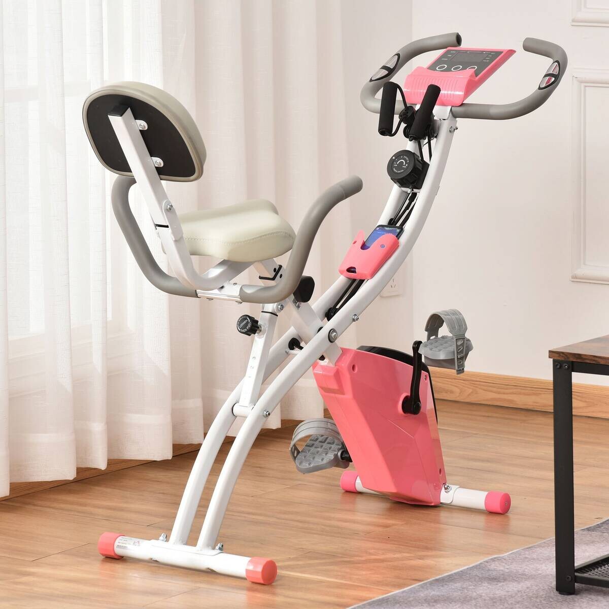 HOMCOM Fitness-Zubehör rosa Polypropylen B/H/L: ca. 51x97x115 cm