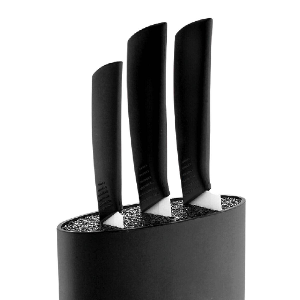 BERGNER Messerblock Tacoma schwarz Kunststoff 1 tlg.