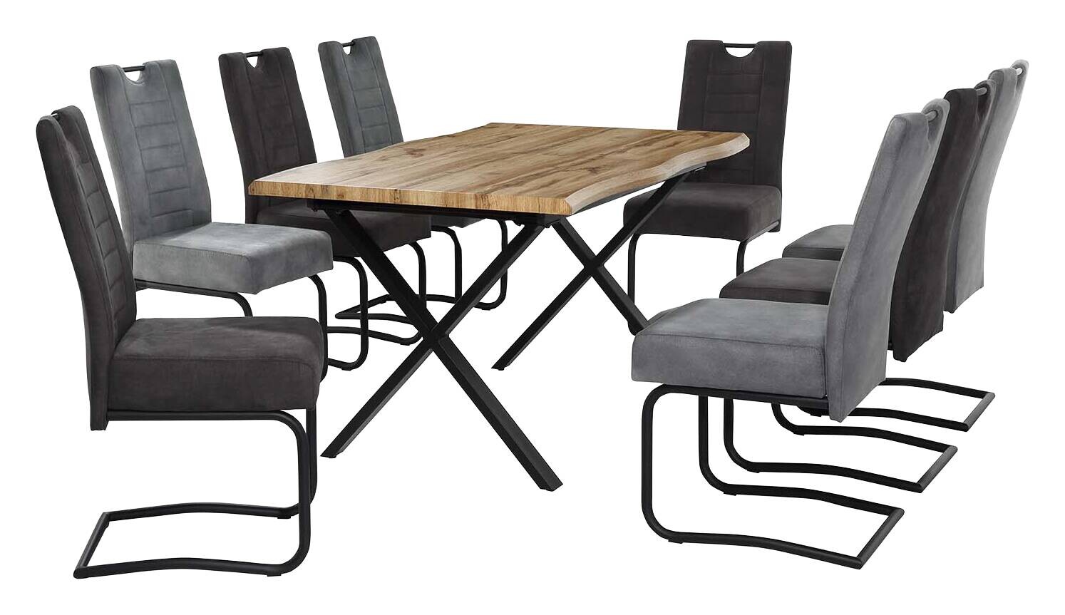 Esstisch  Eiche Wild Nachbildung B/H/T: ca. 180x76x90 cm