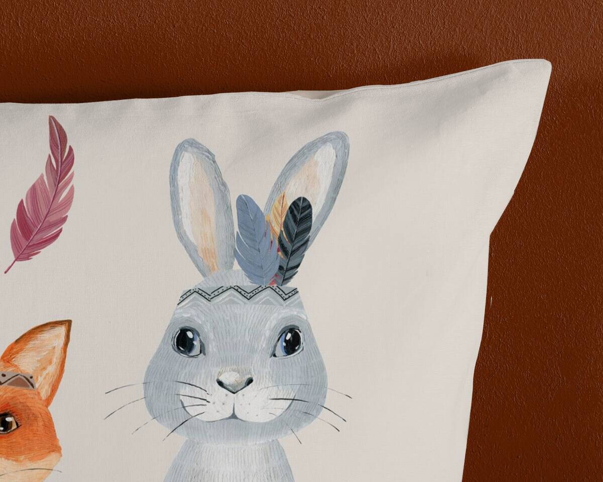 Baumwoll Bettwäsche Rave Multi Baumwolle B/L: ca. 135x200 cm