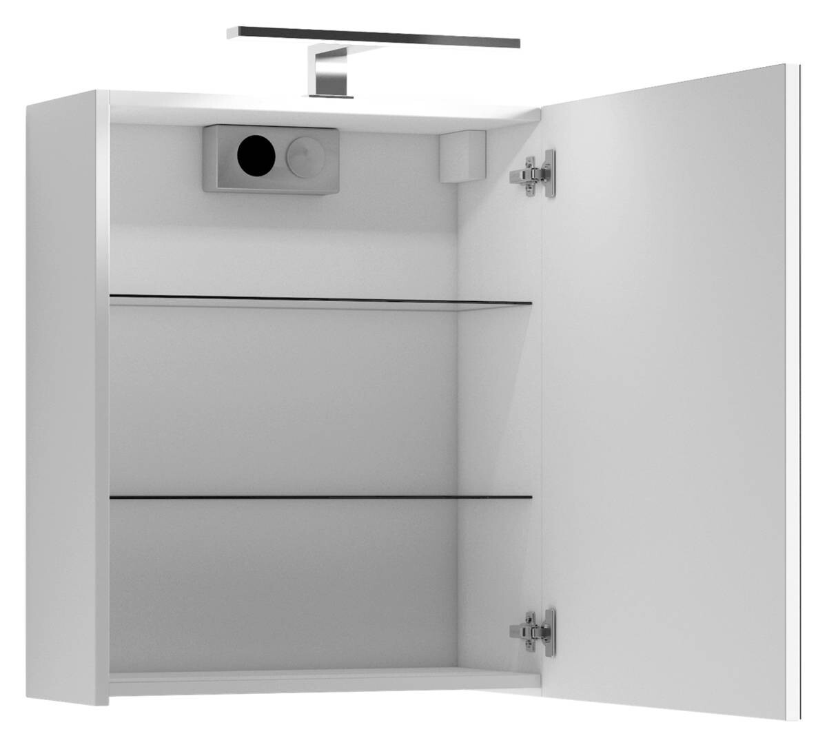 Spiegelschrank SPREE weiß B/H/T: ca. 50x60x15 cm