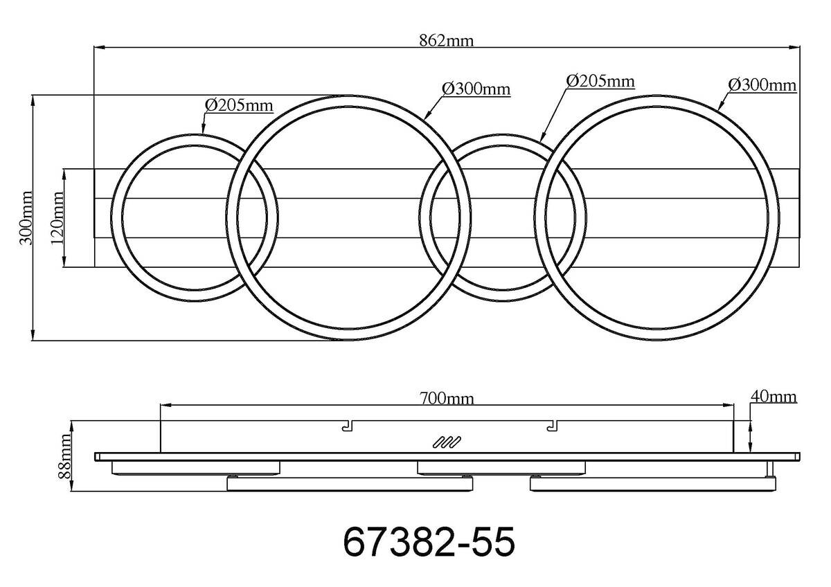 GLOBO Deckenventilator