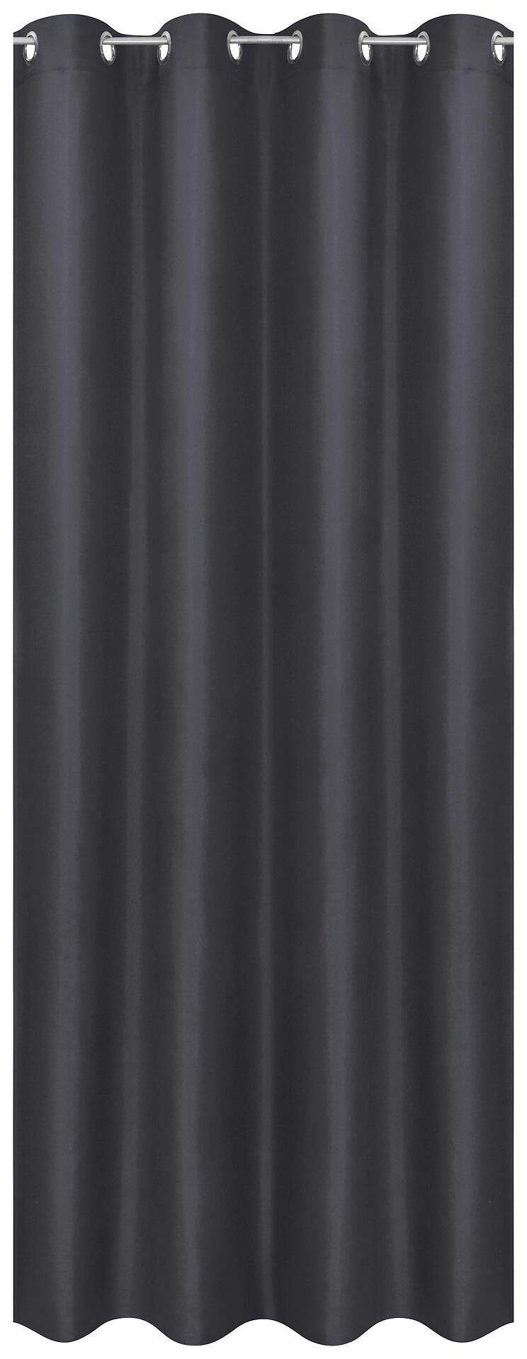 ACUS design collection Ösenvorhang Barnaby schwarz B/L: ca. 140x235 cm