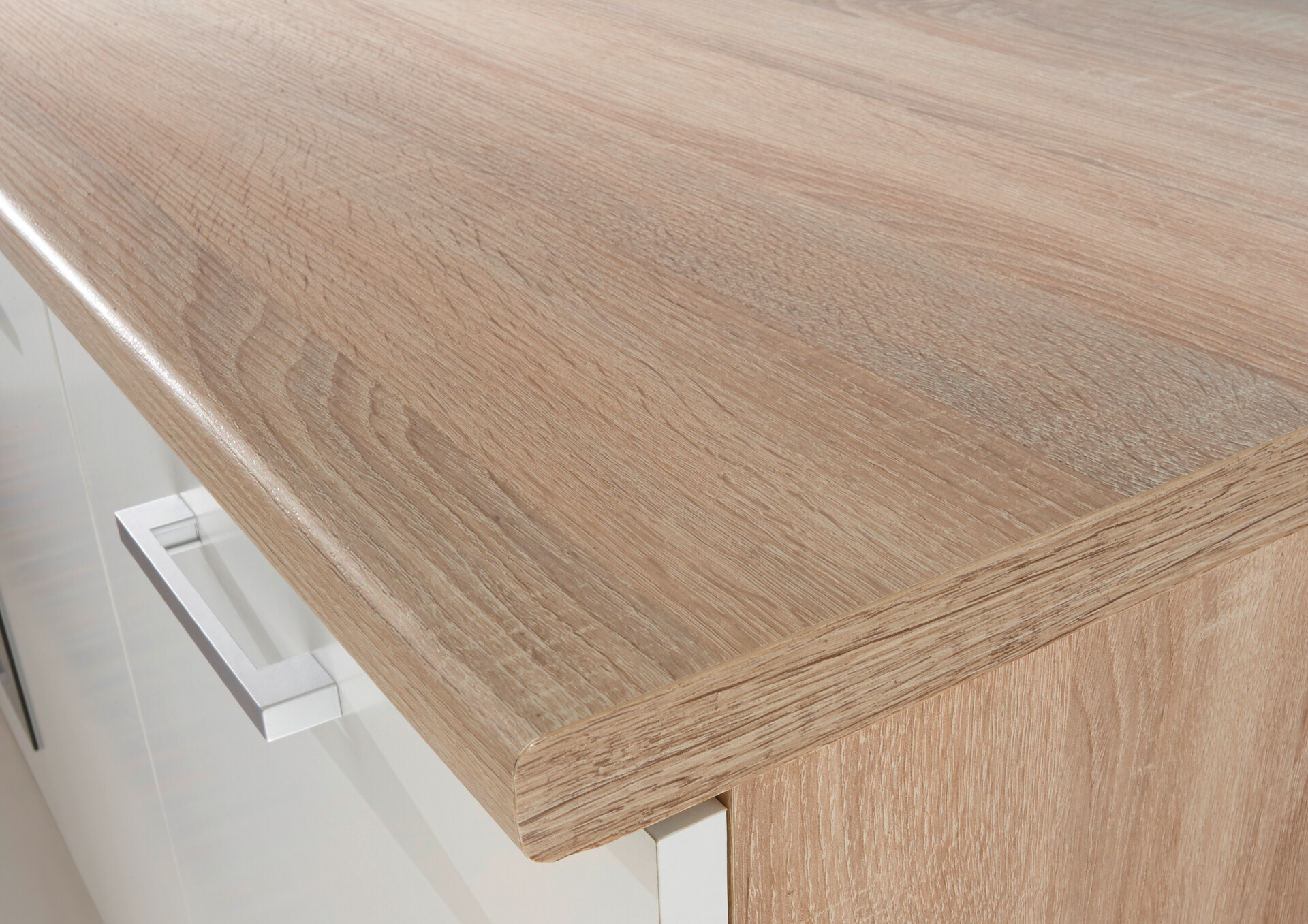 Respekta Küchenblock Economy weiß matt B/H/T: ca. 270x200x60 cm