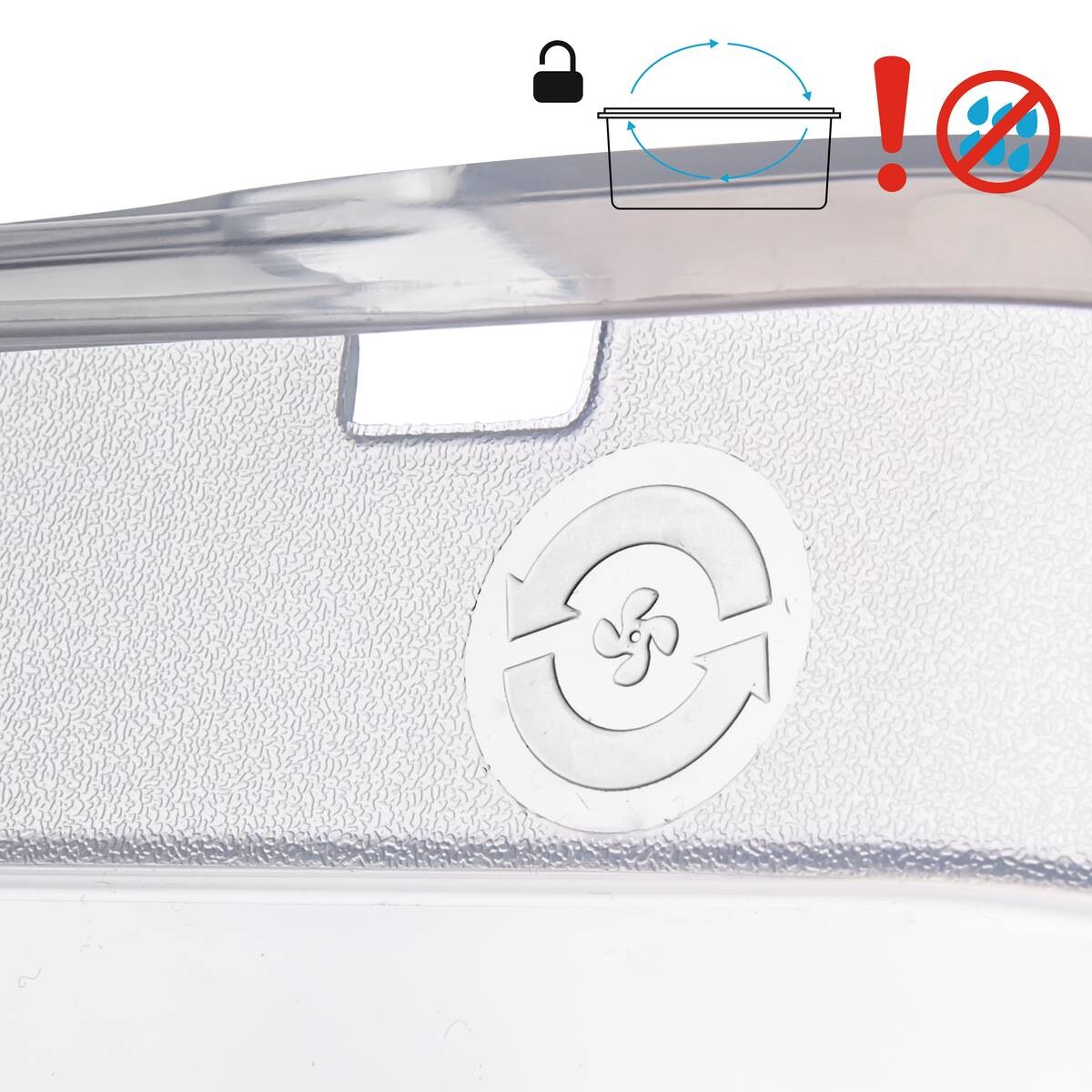 keeeper Aufbewahrungsbox transparent B/H/L: ca. 39x42x59 cm