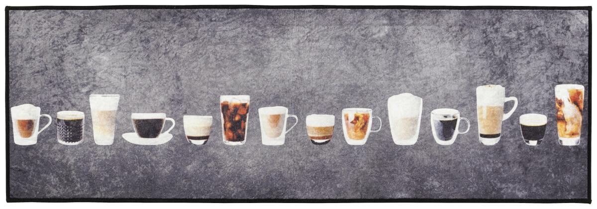 Küchenläufer Trend hellgrau B/L: ca. 50x150 cm