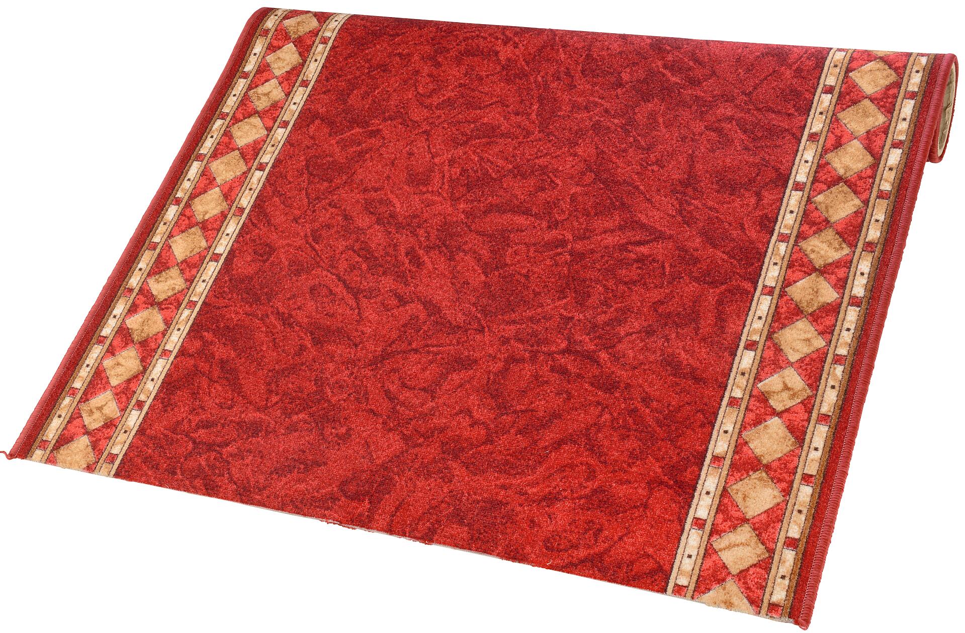 Läufer Cheops rot B: ca. 120 cm pro Meter