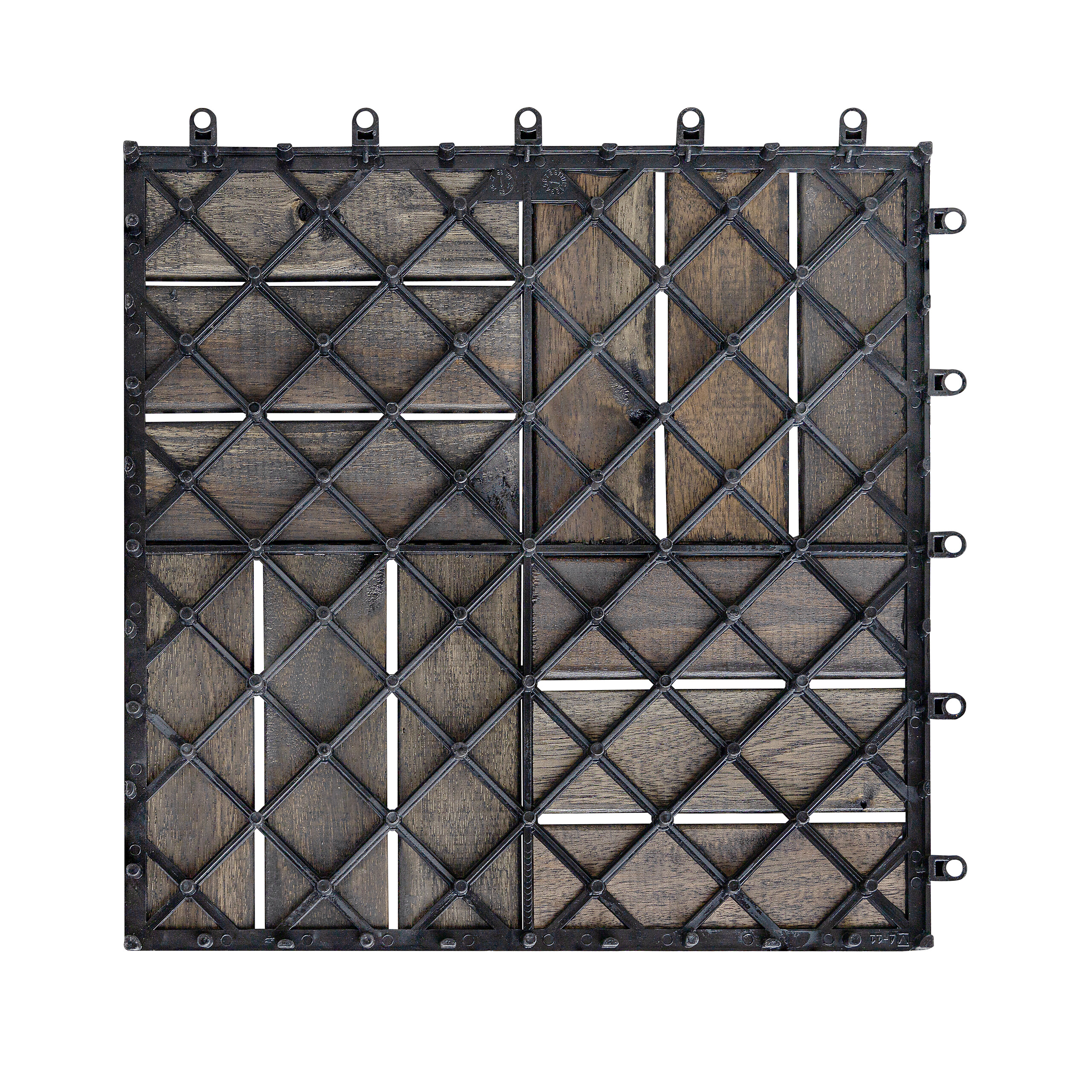 POCOline Terrassenfliese Anthrazit anthrazit B/L: ca. 30x30 cm