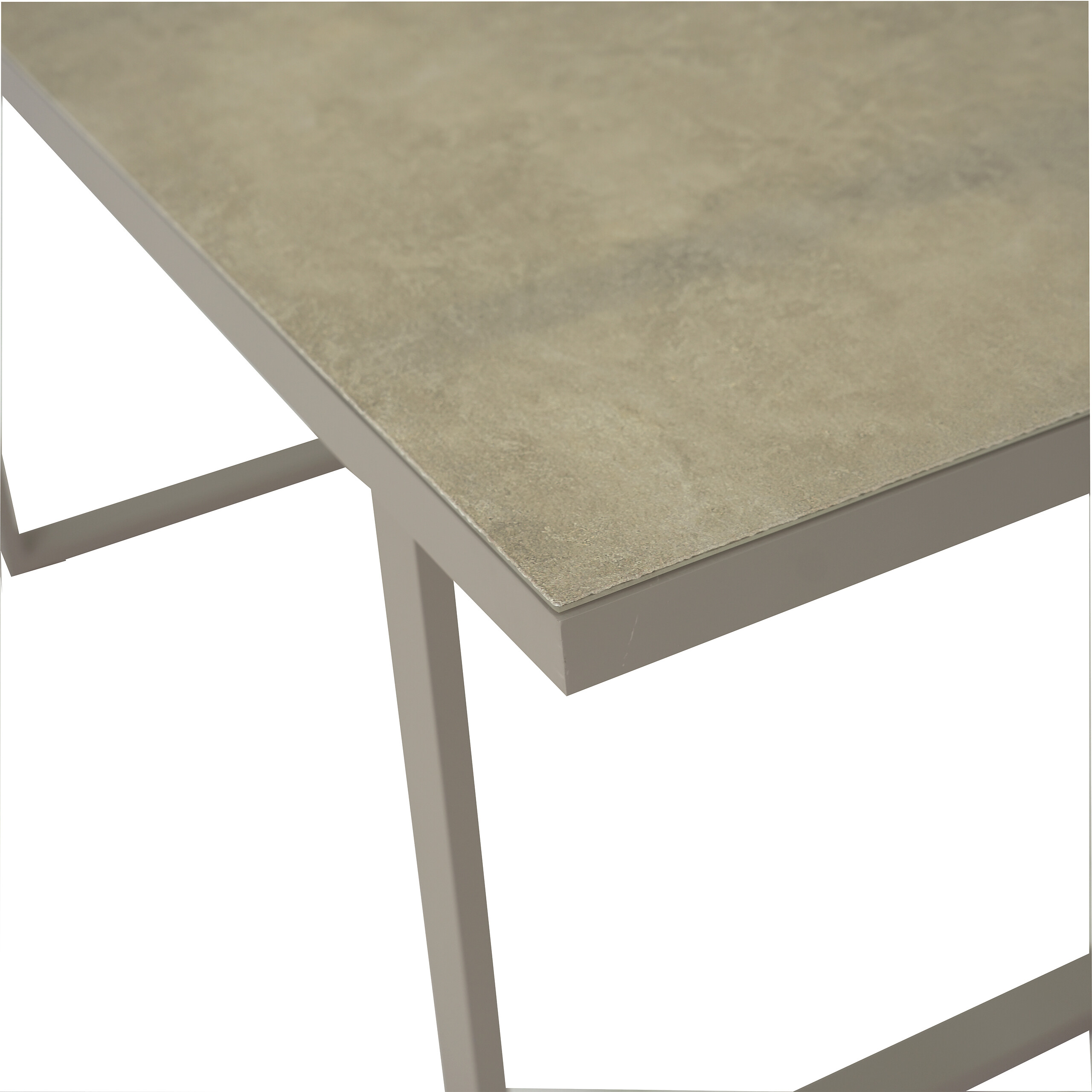 POCOline Gartensitzgruppe Tulum grau Glas