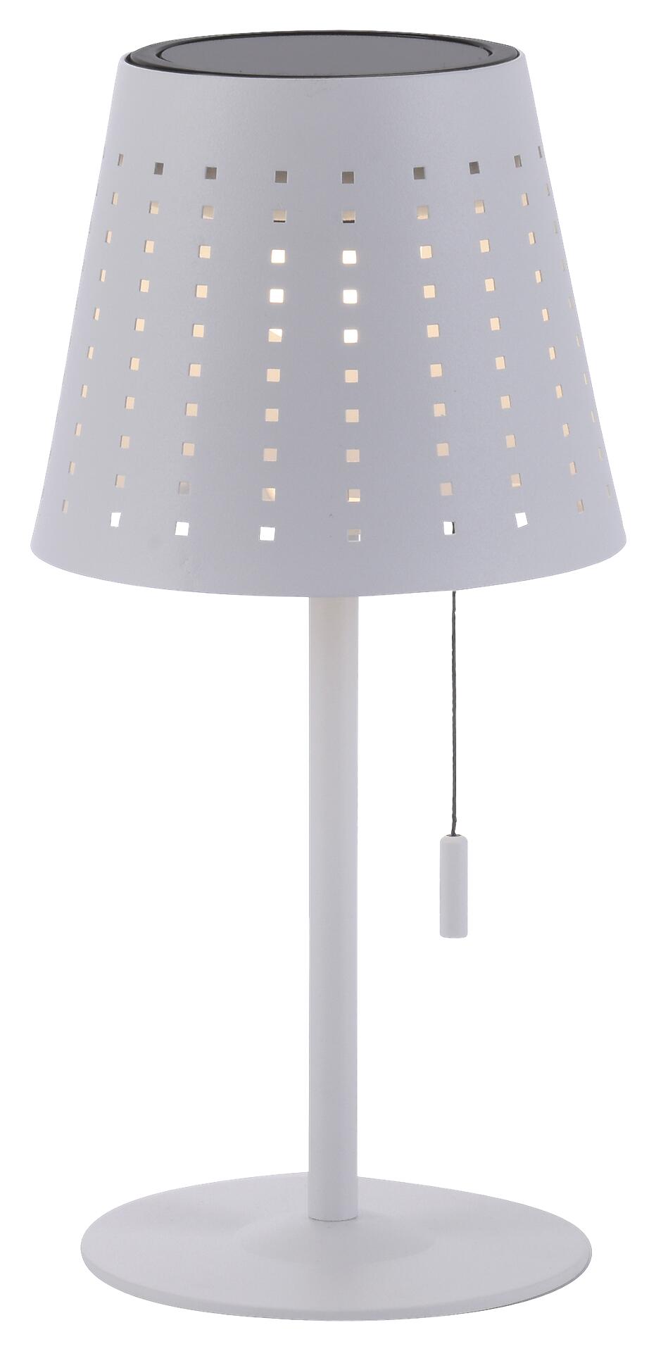 Tischleuchte PN19650-16 weiß H/D: ca. 30x14 cm