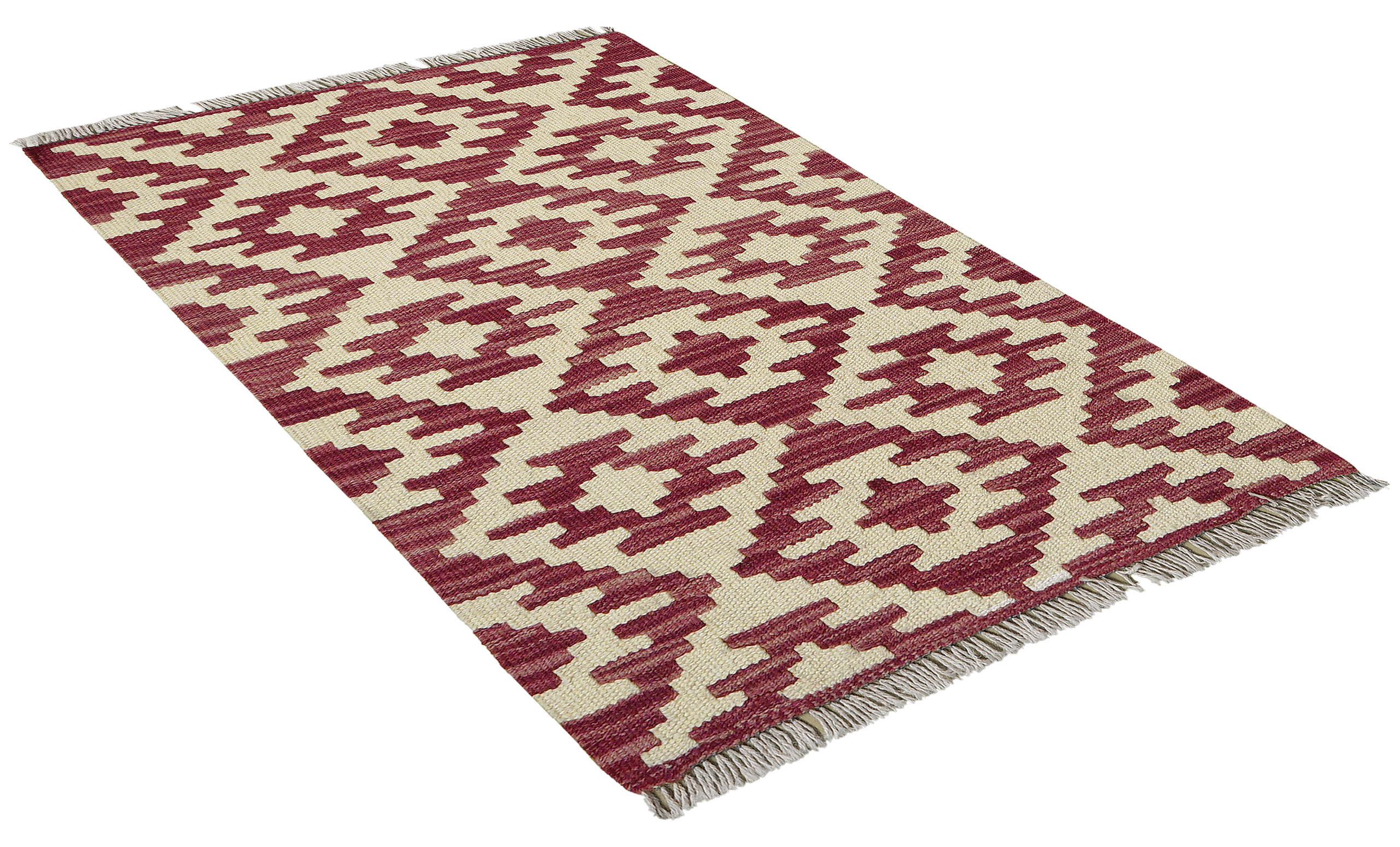 PersaTepp Teppich Kelim Gashgai rot B/H/L: ca. 62x1x88 cm