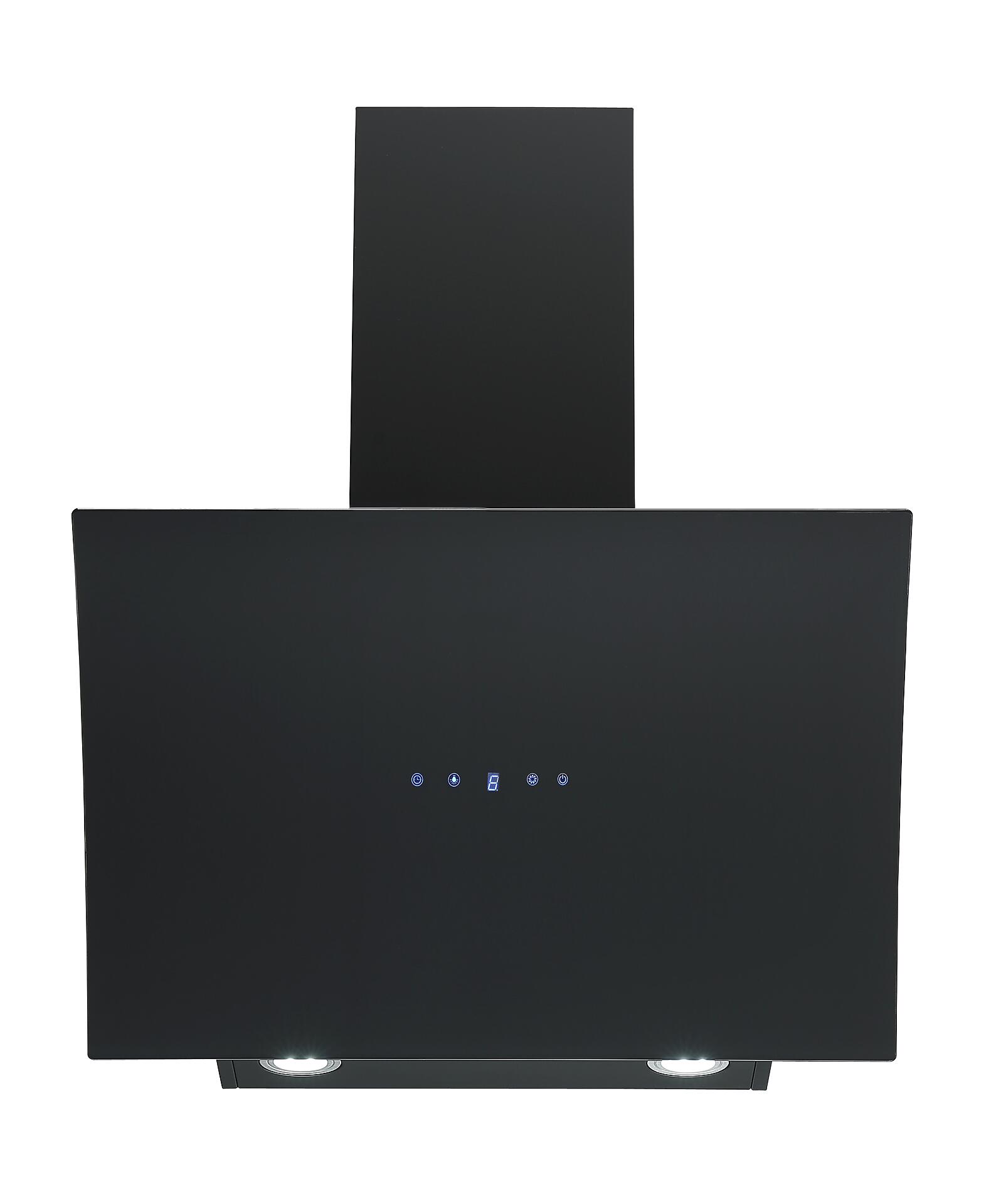 Respekta Dunstabzugshaube CH55060SA schwarz B/H/T: ca. 60x80,5x40,2 cm