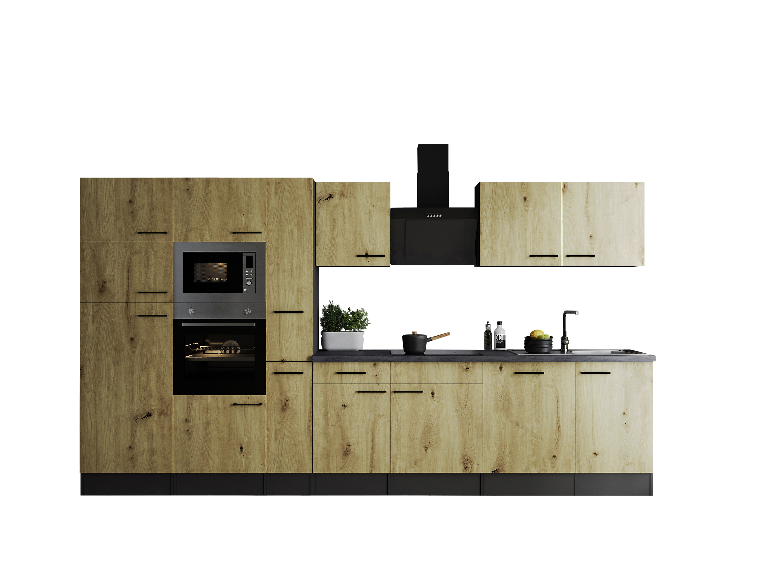 Küchenblock Oliver B/H/T: ca. 370x205x60 cm