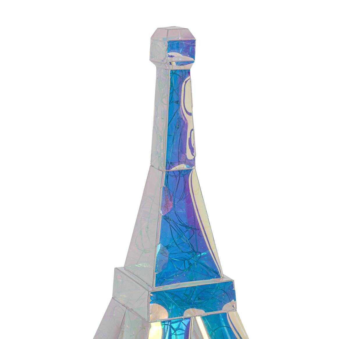 Nolo LED-Dekoleuchte Eiffelturm transparent