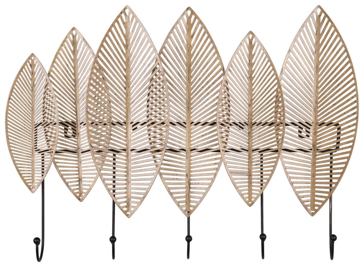 Wandgarderobe Palma gold Optik B/H/T: ca. 47x44x6 cm