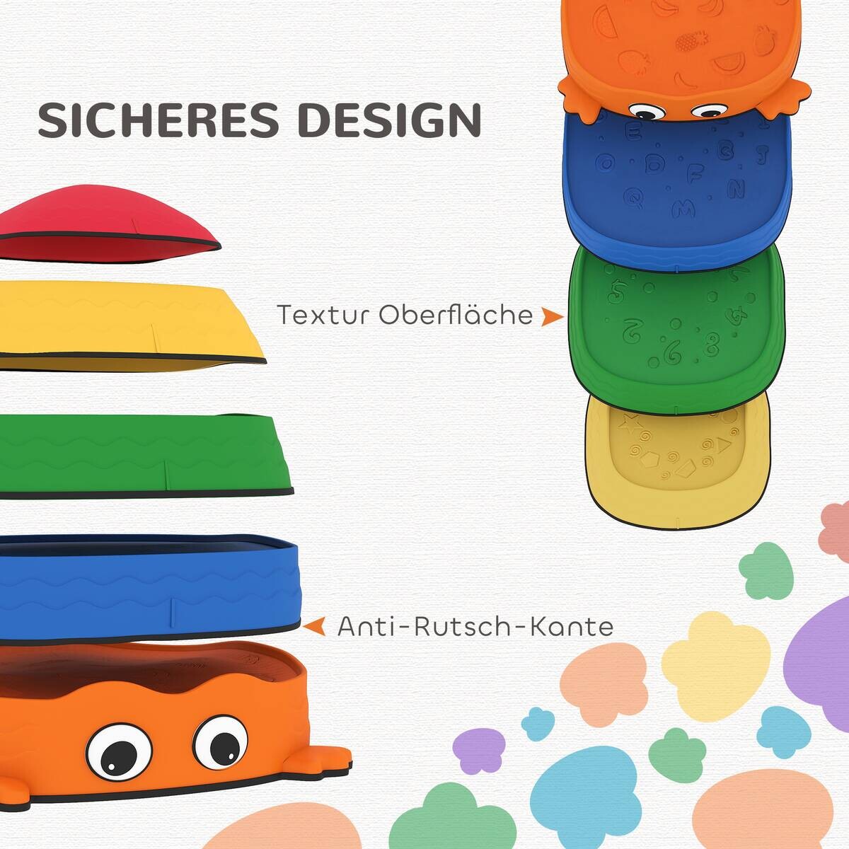 AIYAPLAY Flusssteine B/H/L: ca. 33,5x28x33,5 cm