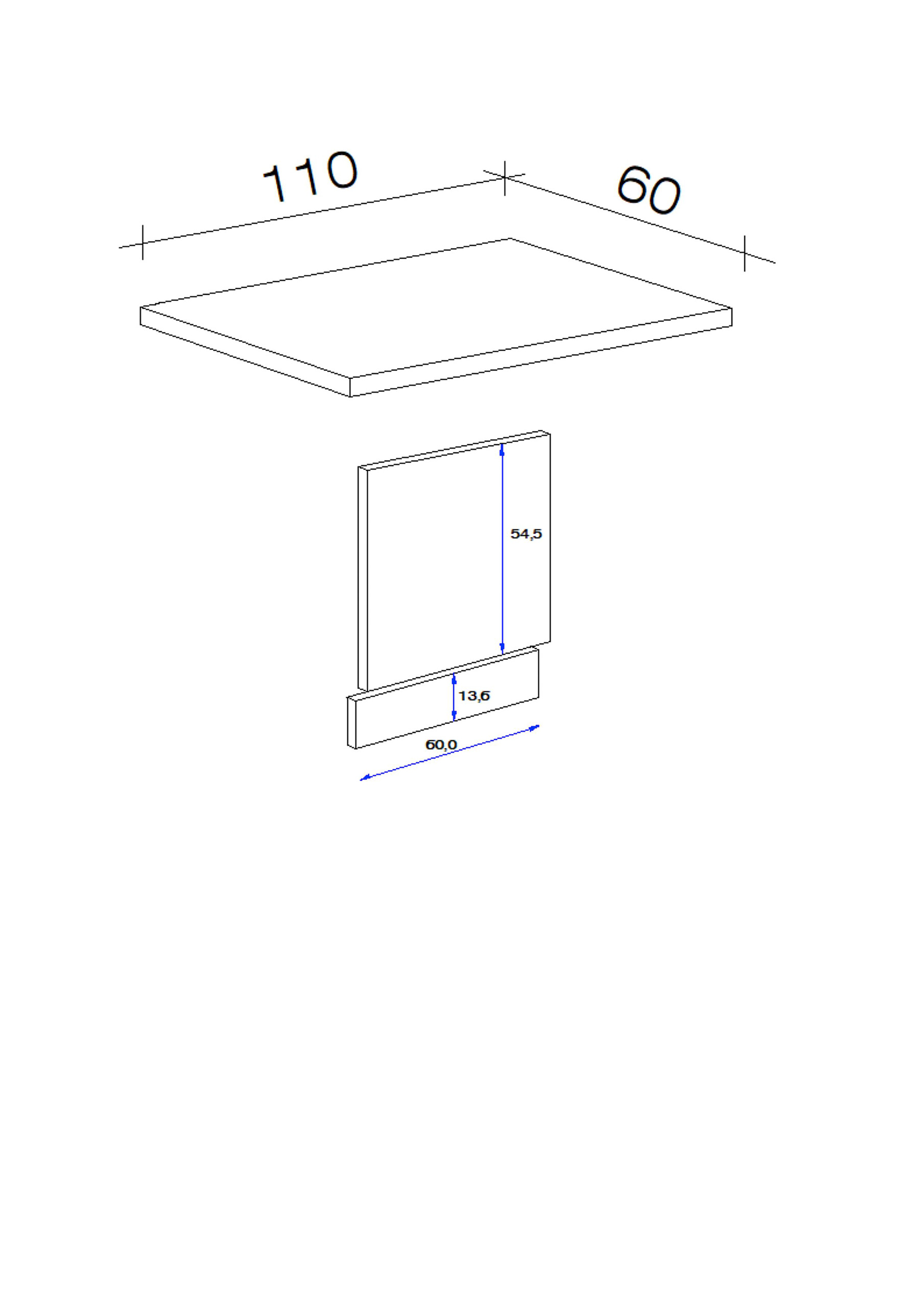 Geschirrspüler- Frontset Valero weiß Hochglanz B/H/T: ca. 110x86x60 cm Geschirrspüler- Frontset Valero weiß Hochglanz B/H/T: ca. 110x86x60 cm