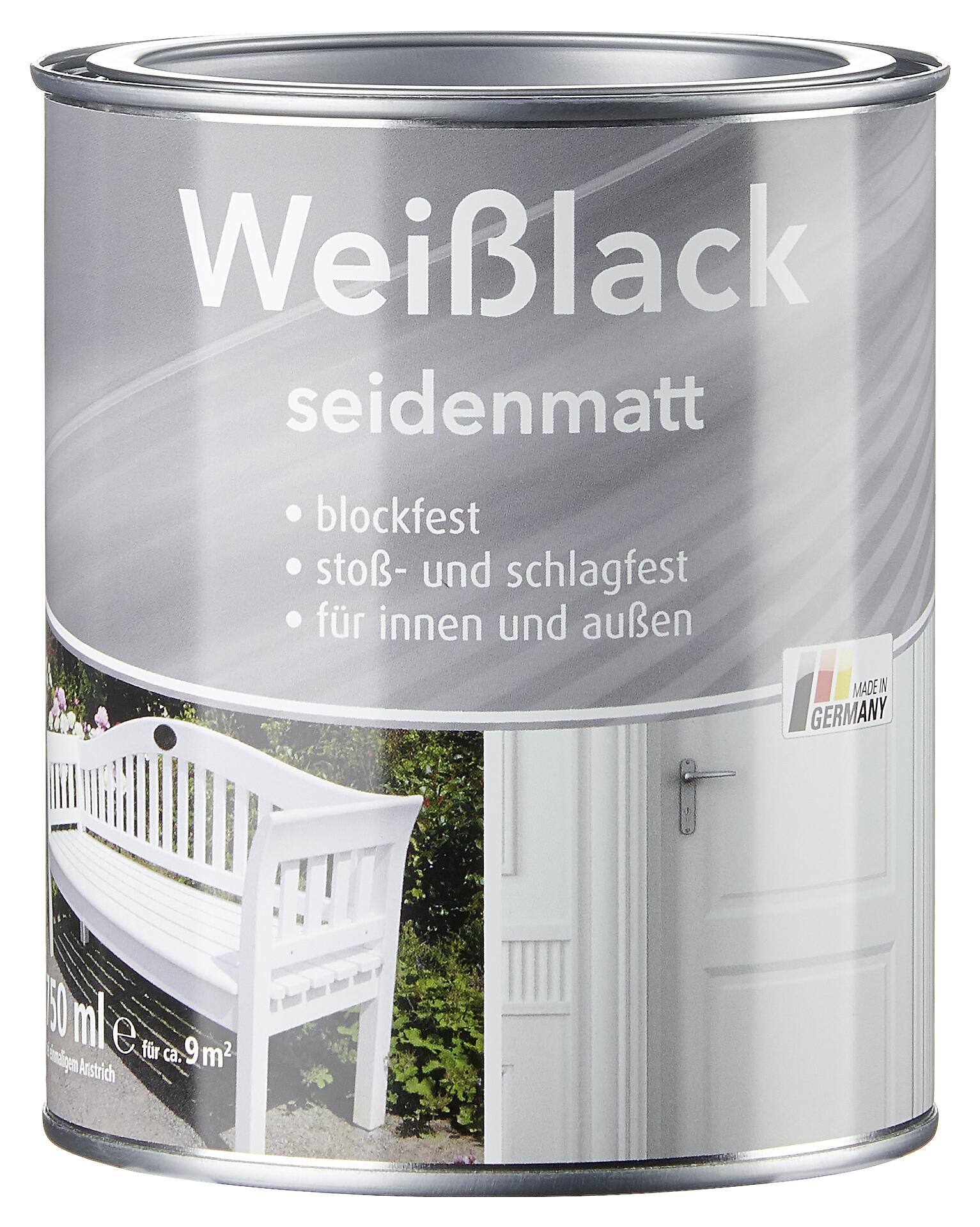 Weißlack weiß seidenmatt ca. 0,75 l