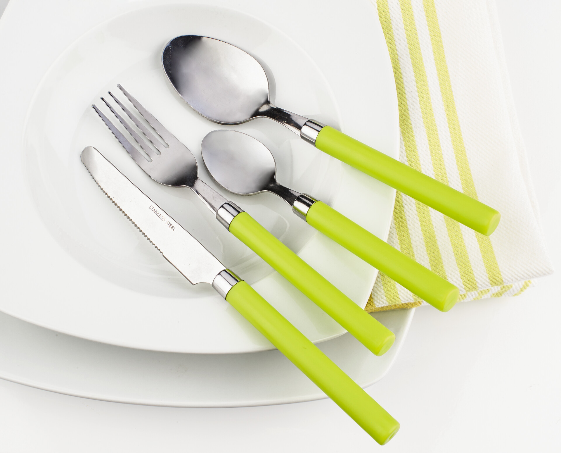 POCOline Besteckset sortiert Edelstahl 16 tlg.