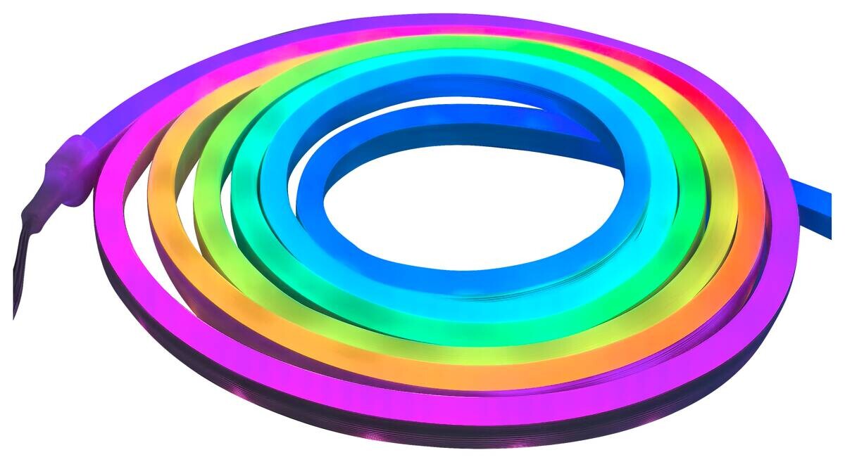 POCOline LED-RGB-Stripe Jax weiß B/H/L: ca. 1,4x500x0,7 cm