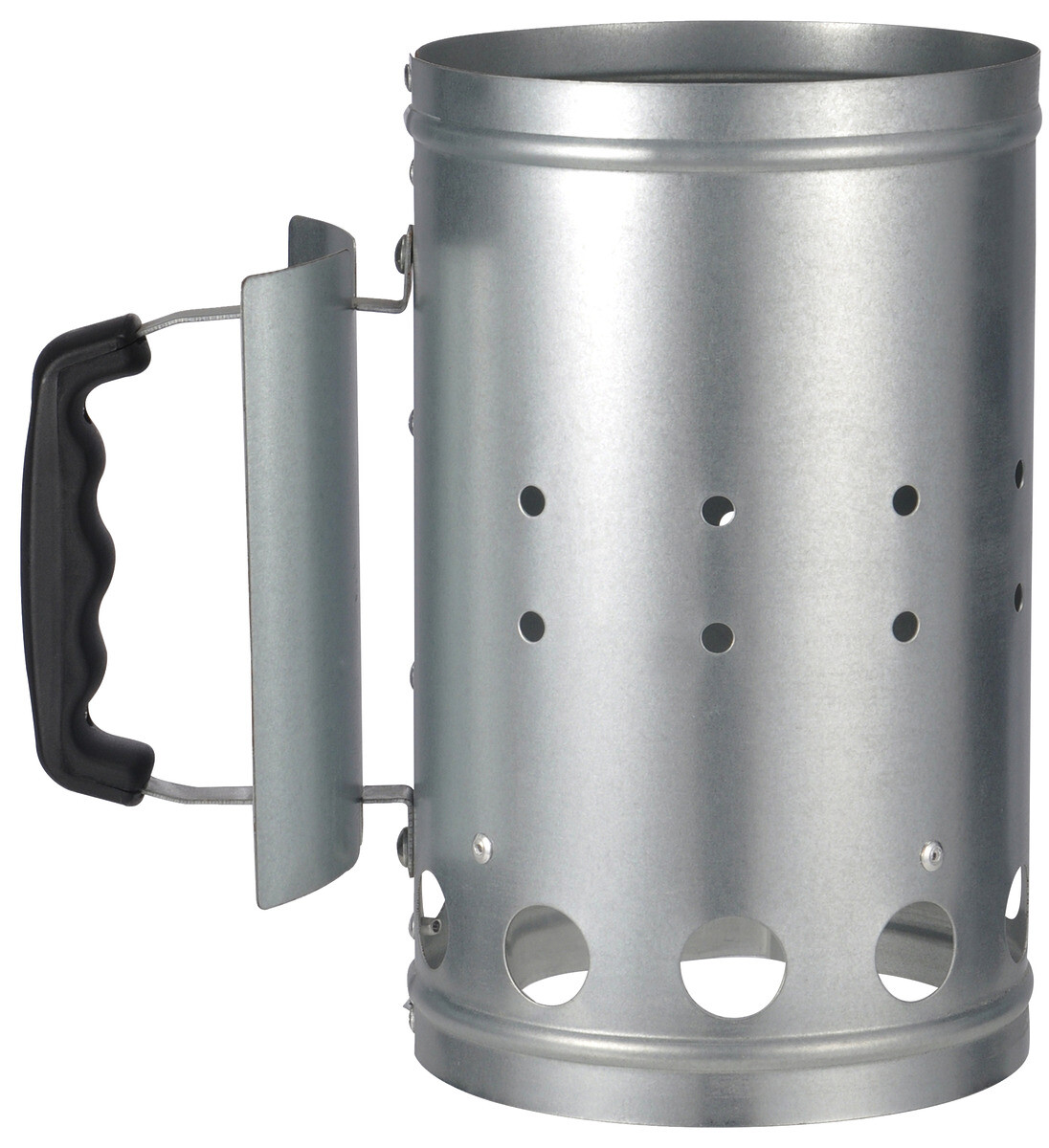 HI Anzündkamin Metall B/H/L: ca. 27x24,5x16,5 cm