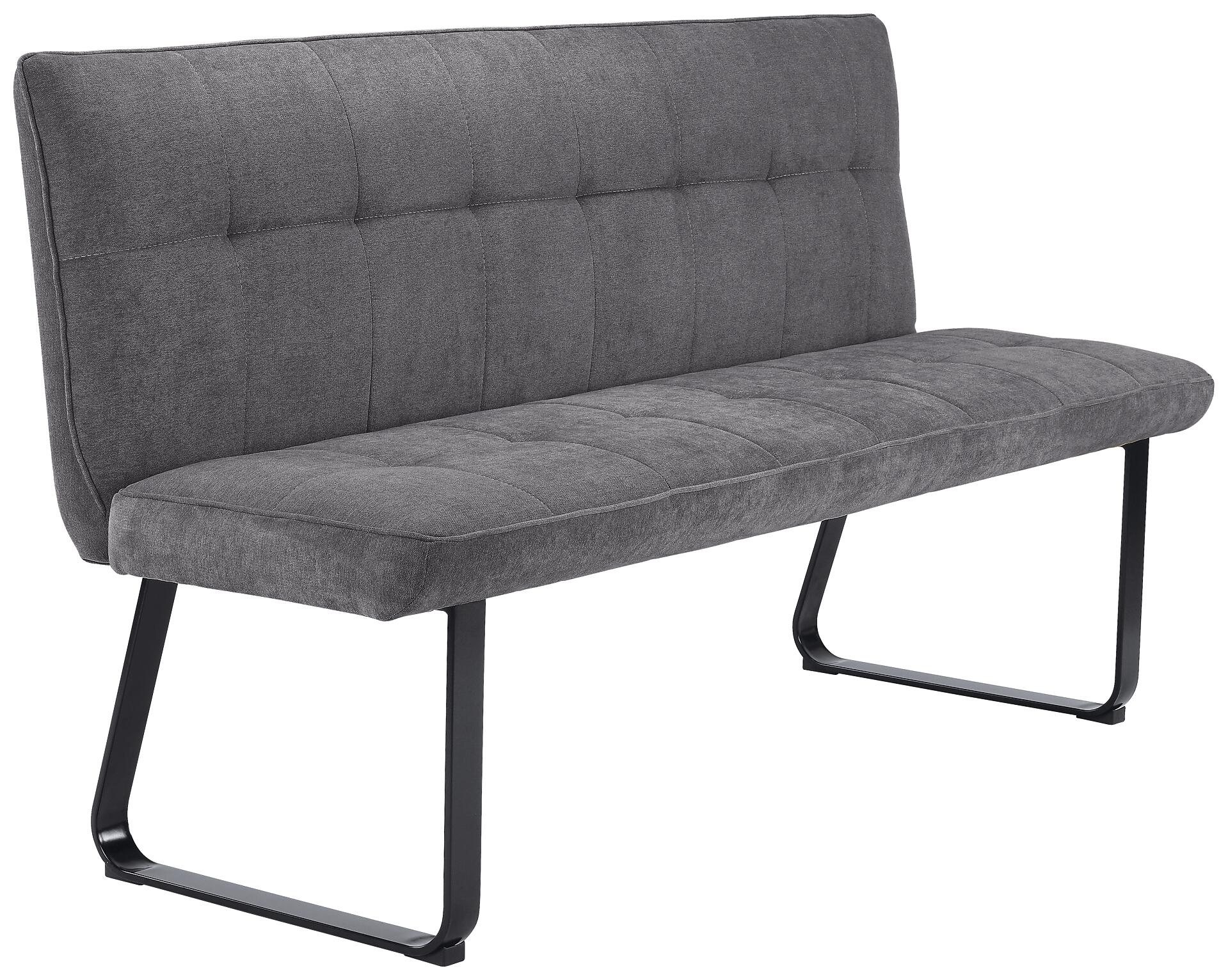 Bank TALEA dunkelgrau B/H/T: ca. 160x92x59 cm