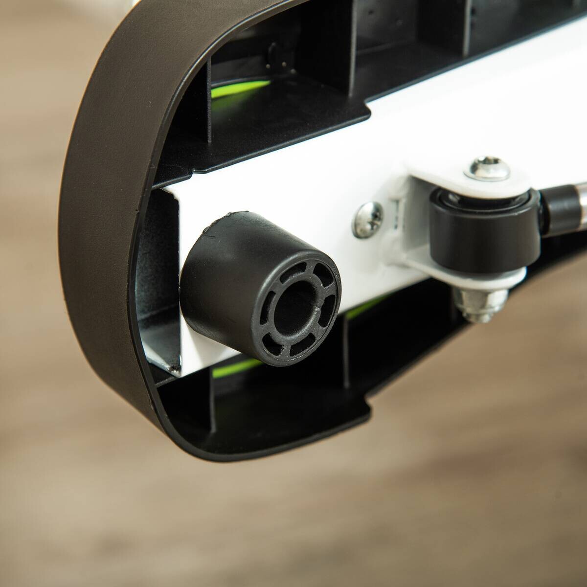 HOMCOM Steppmaschine grün Stahl B/H/L: ca. 44x108x55 cm