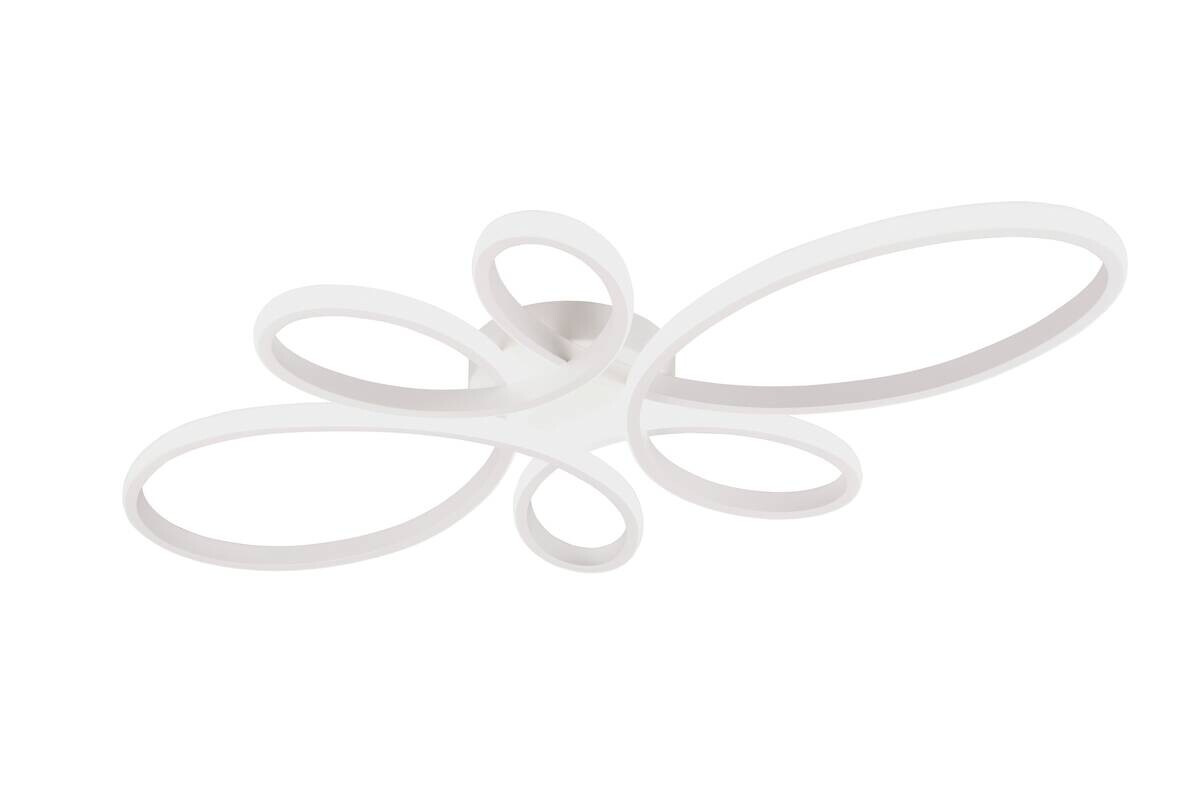 Trio LED-Deckenleuchte Fly weiß Metall B/H/L: ca. 7,5x45,5x83 cm