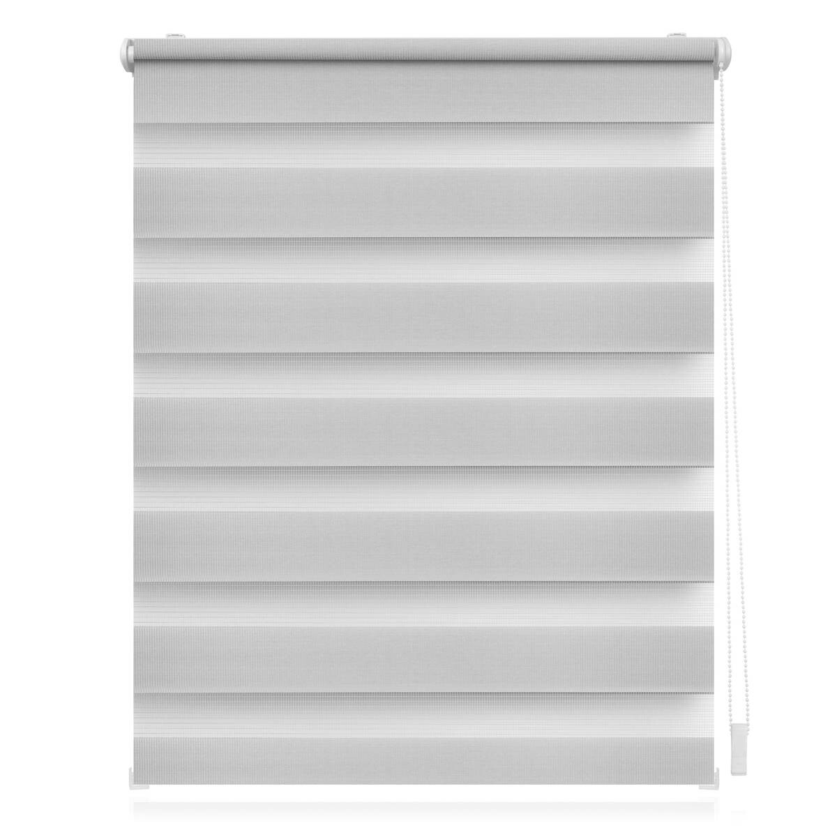 LICHTBLICK Doppelrollo Duo grau B/L: ca. 55x150 cm