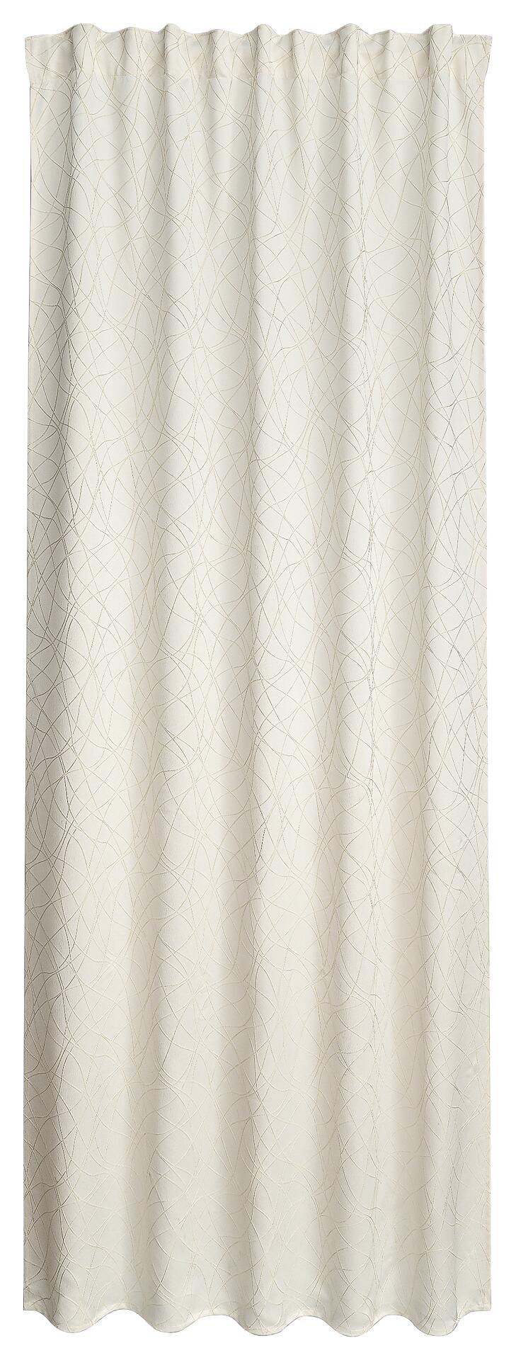 Kombivorhang Doreen champagner B/L: ca. 135x245 cm