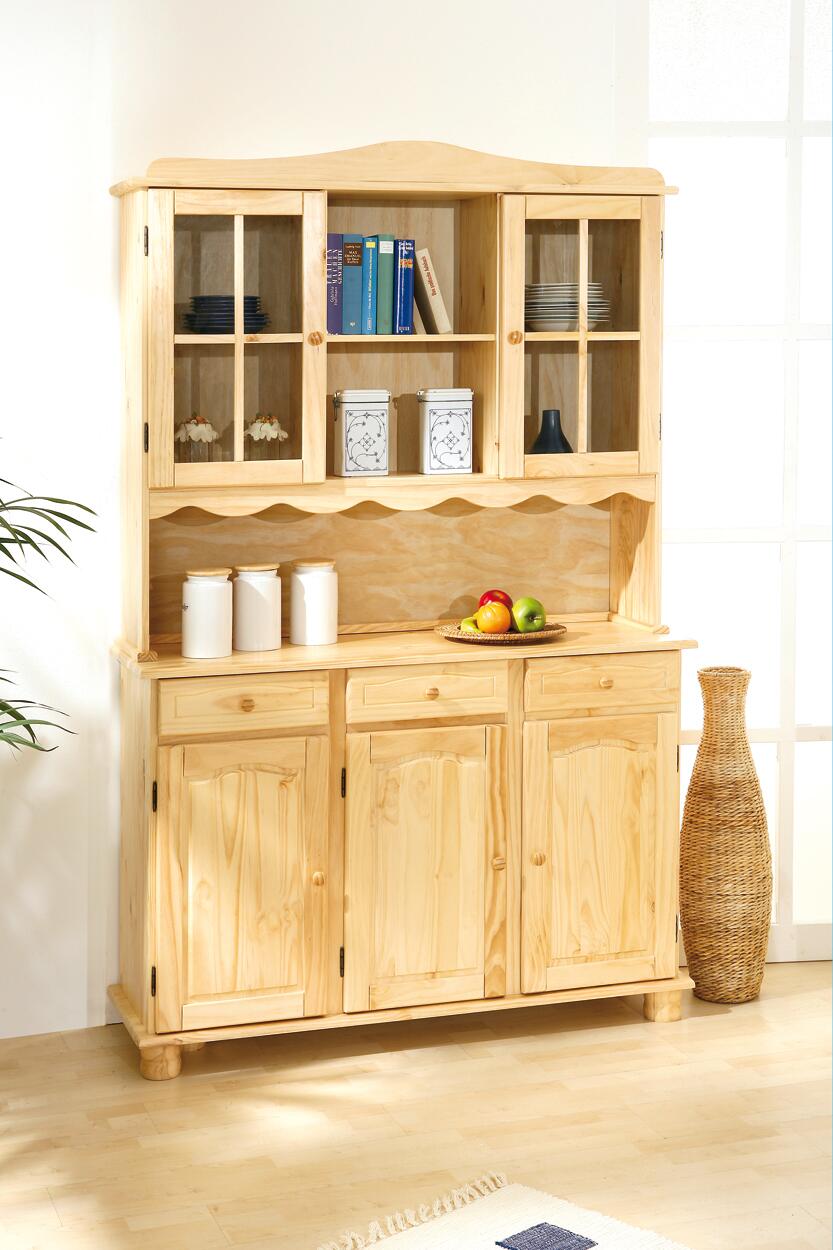 Buffet Toscana natur lackiert Kiefer B/H/T: ca. 130x198x43 cm