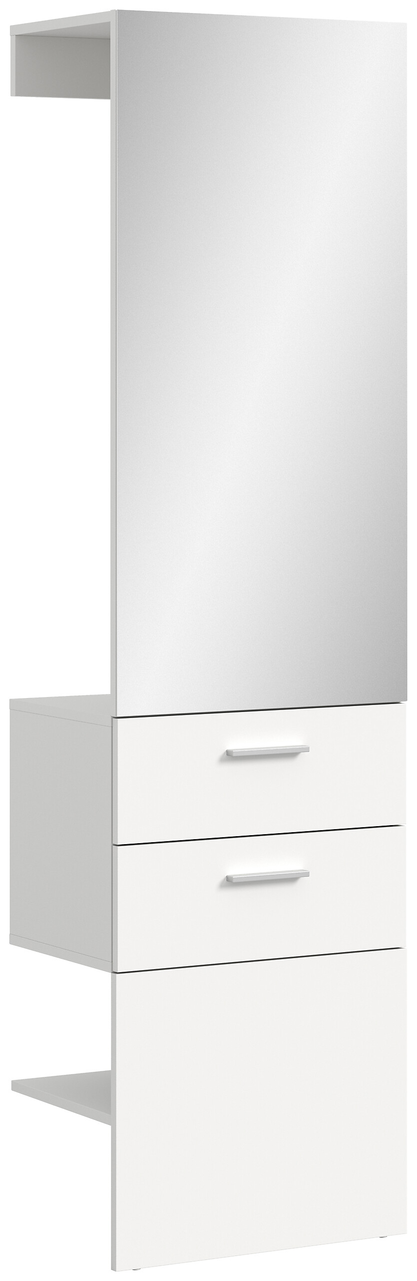 Garderobenpaneel VAGA weiß B/H/T: ca. 52x190x36 cm