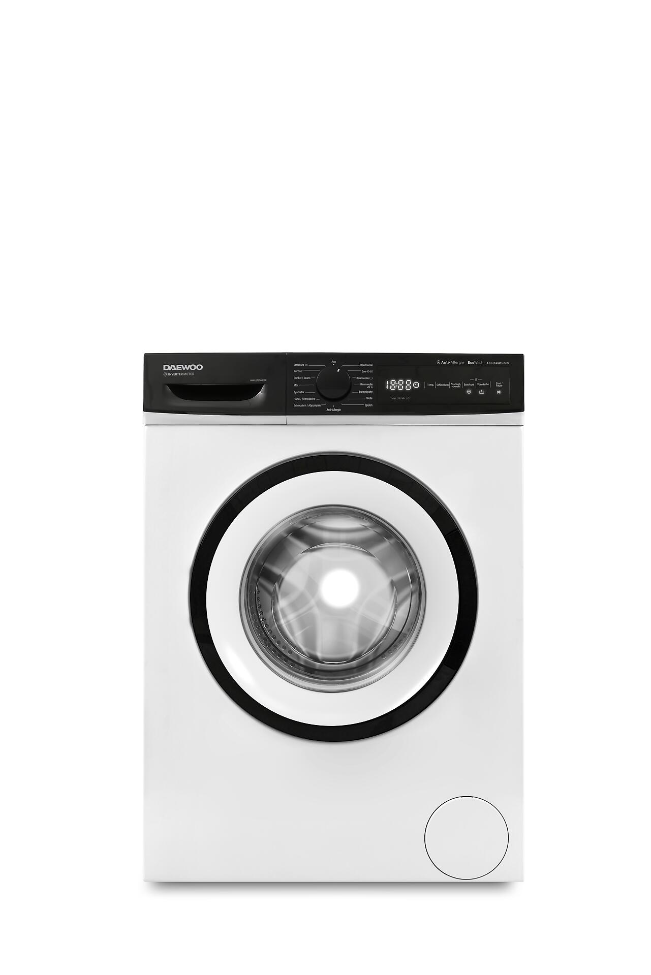 Daewoo Waschmaschine WM612T2TWB0DE weiß B/H/T: ca. 60x85x50 cm ca. 6 kg