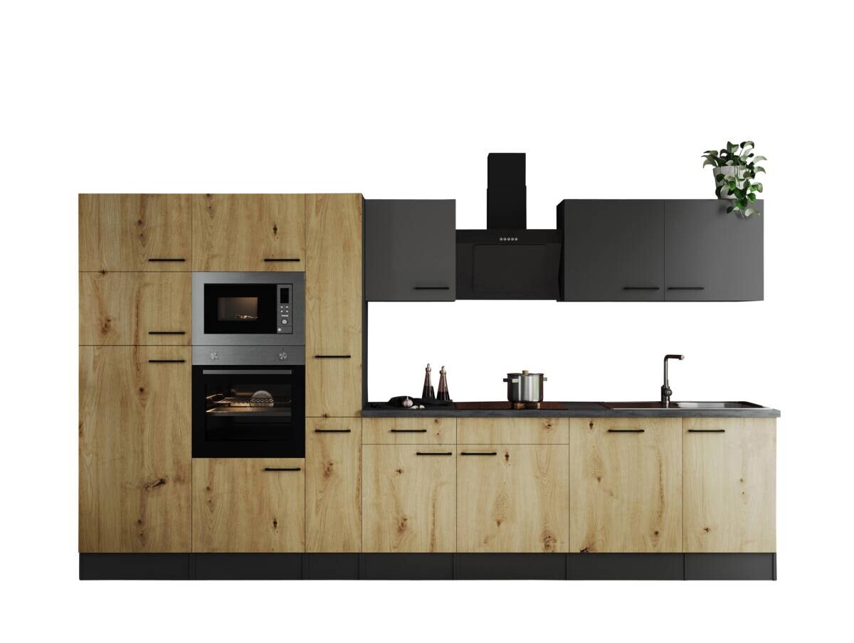 Küchenblock Oliver B/H/T: ca. 370x205x60 cm