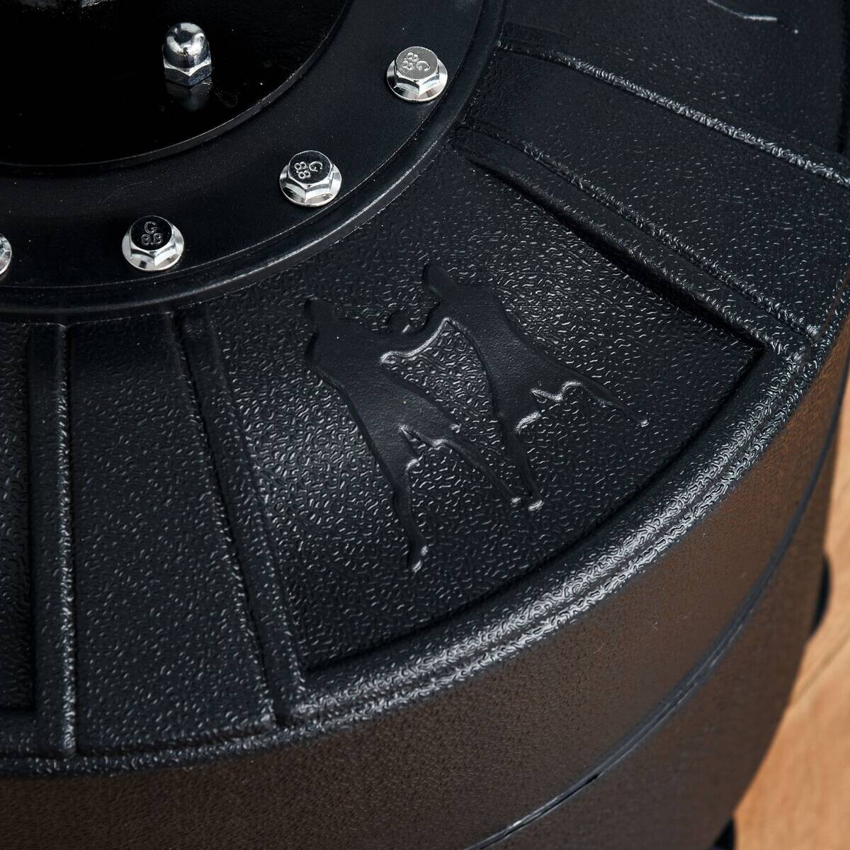 HOMCOM Fitness-Zubehör schwarz Polypropylen B/H/L: ca. 50x88x160 cm