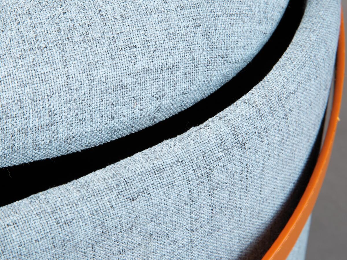 Inter Link Hocker Dilia dunkelgrau MDF B/H/T: ca. 42x36x30 cm