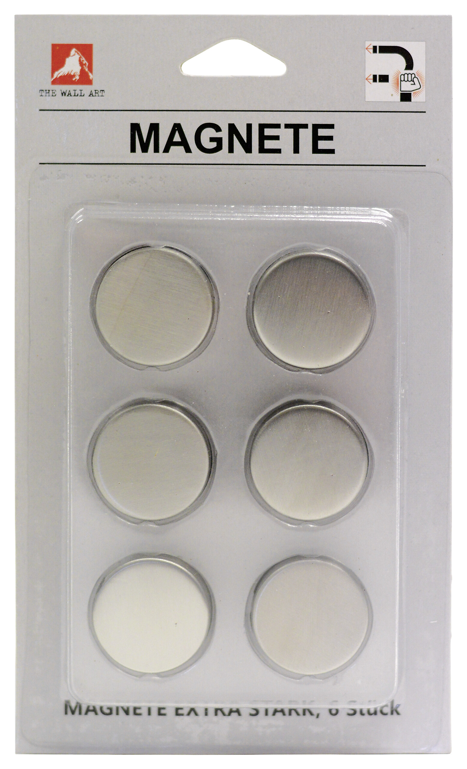 The Wall Magnetset silber Alumetallic The Wall Magnetset silber Alumetallic