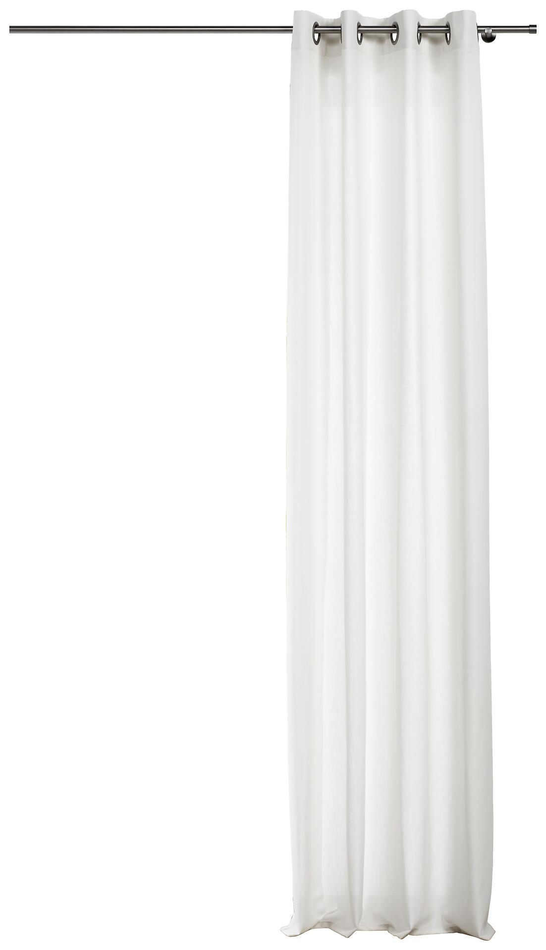 Ösenvorhang MOOD weiß B/L: ca. 135x245 cm